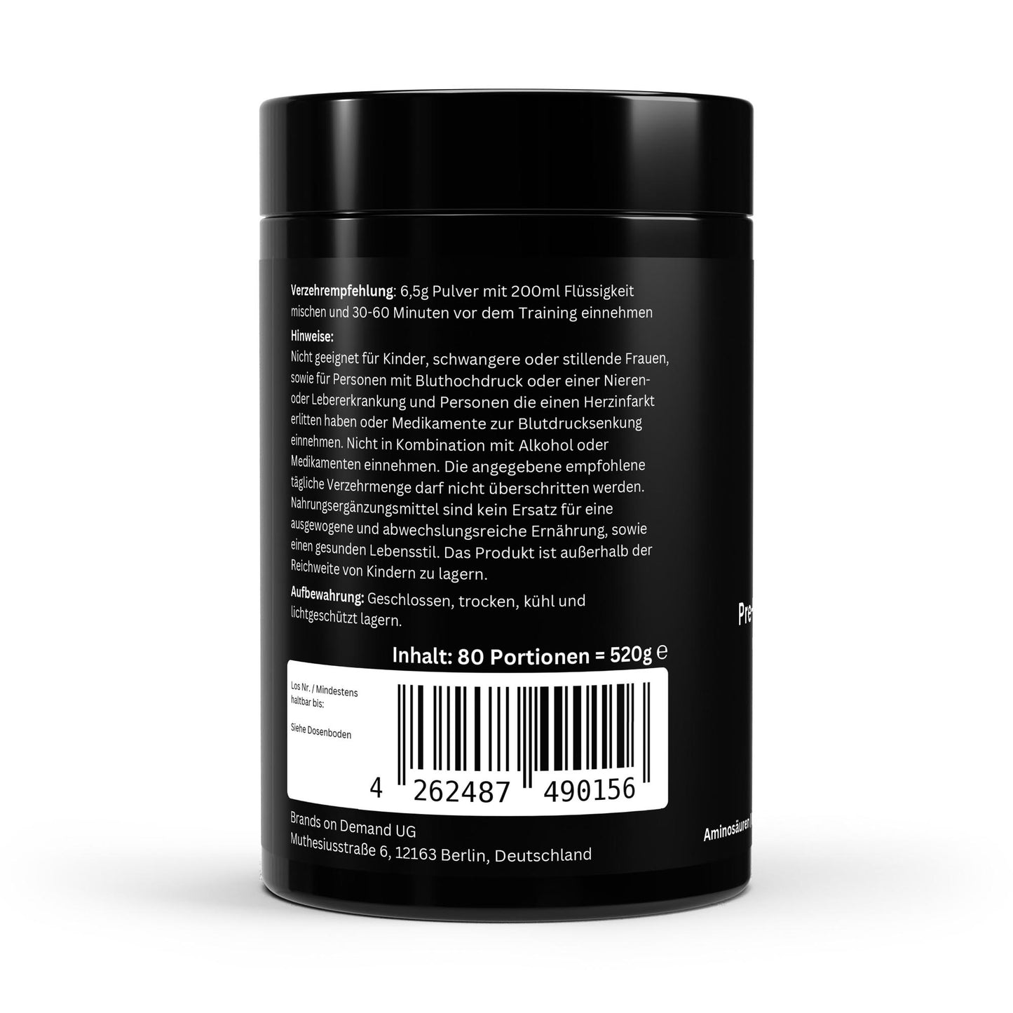 Pre-Workout Tutti Frutti - 520g
