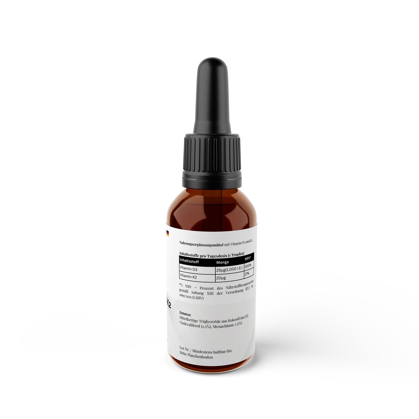 Vitamin D3 + K2 - 1,700 Drops (1,000 I.U.) - 50ml