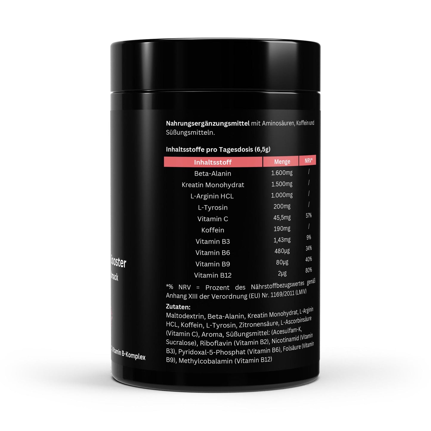 Pre-Workout Raspberry - 520g