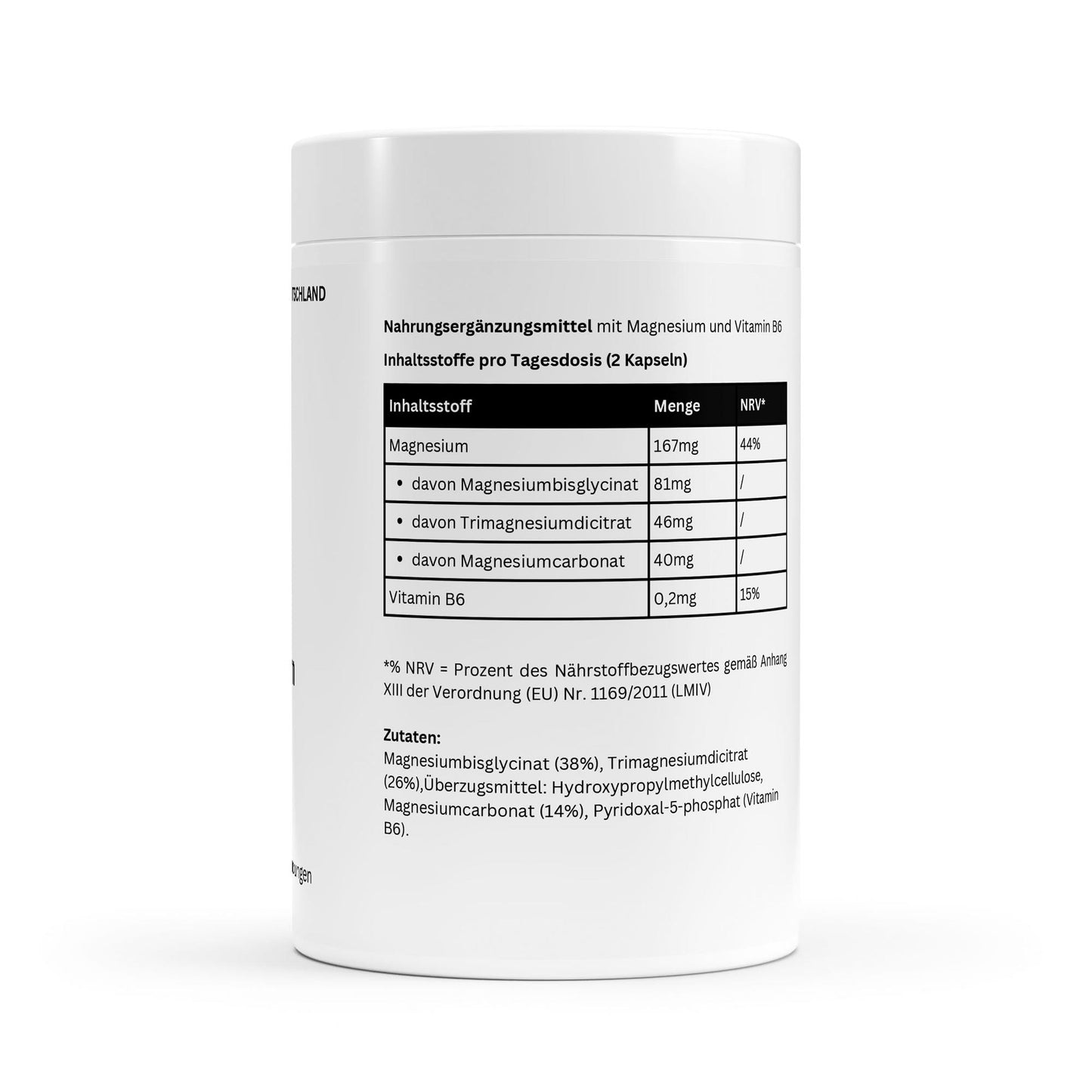 Magnesium Komplex + Vitamin B6 - 90 Capsules