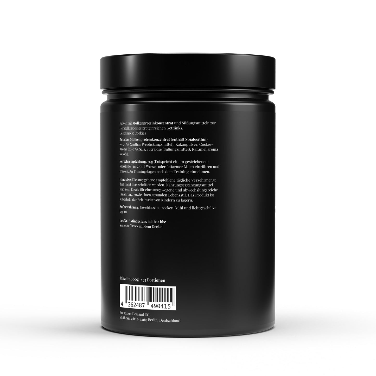 Whey Protein Chocolate - 1,000g